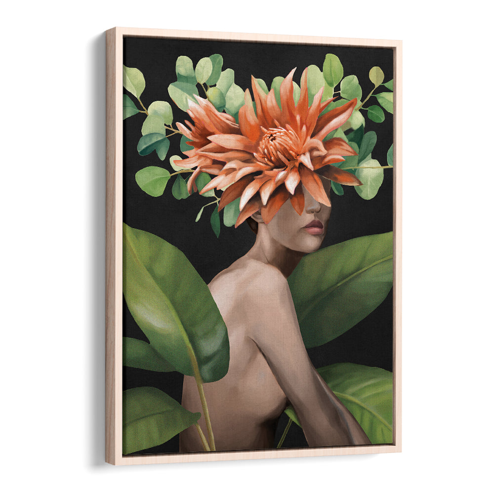 VEILED BY BLOOM, SURREAL ART PRINTS