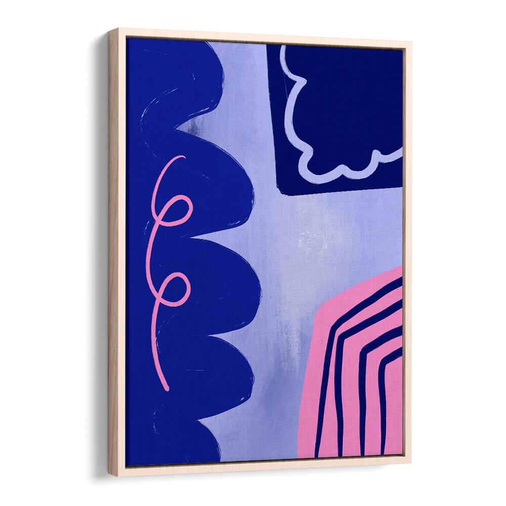 VIBRANT CURVES FLOW , ABSTRACT PAINTINGS