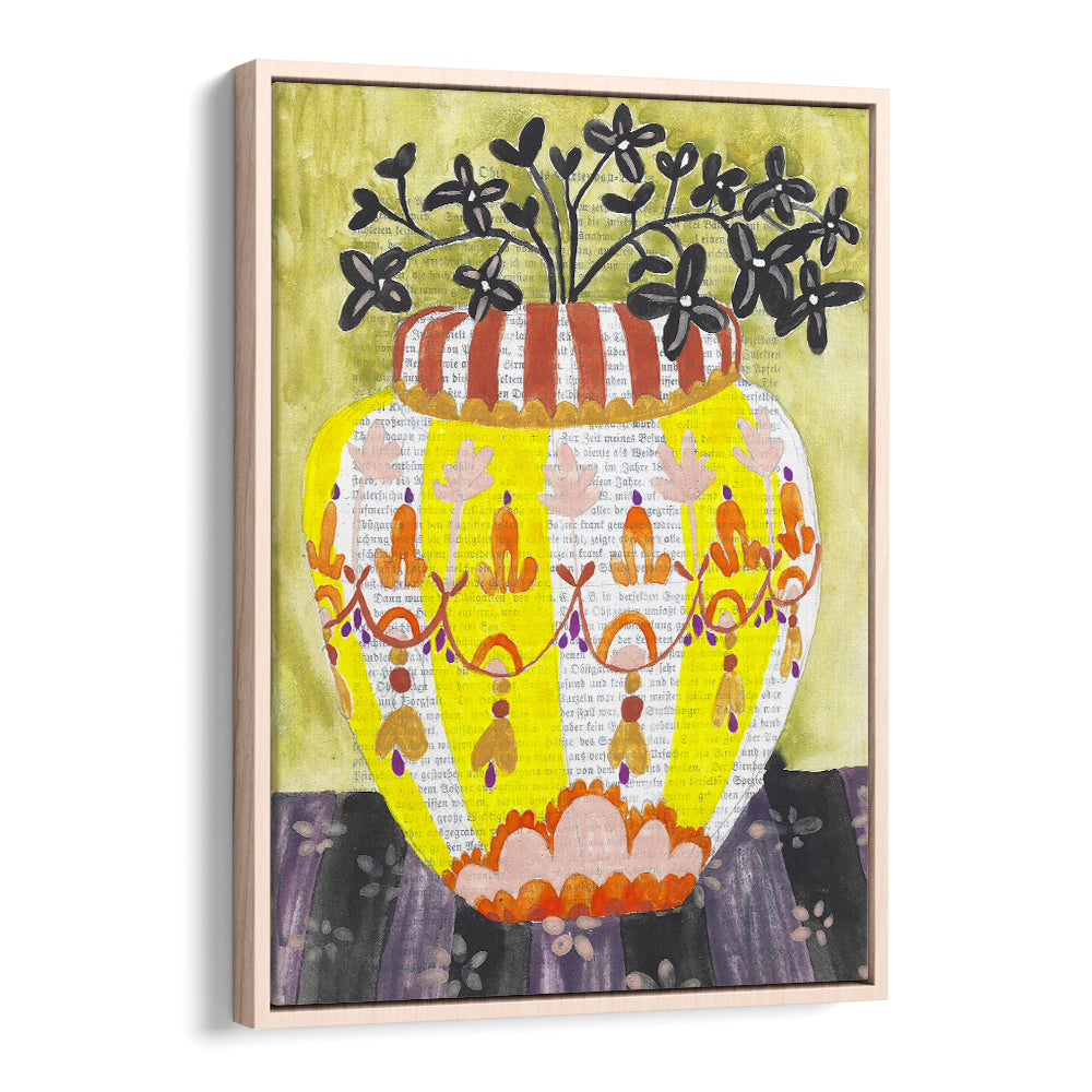 VIBRANT STRIPED VASE