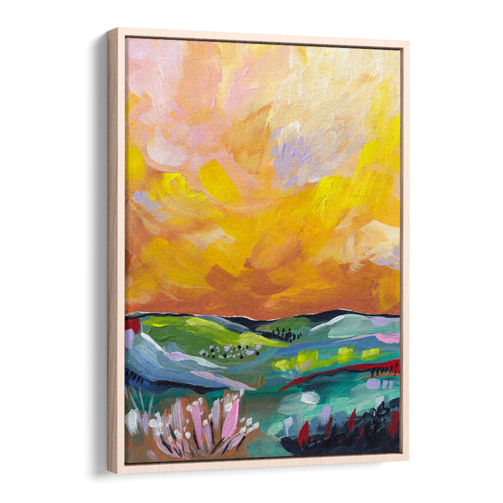 VIBRANT SUNSET LANDSCAPE