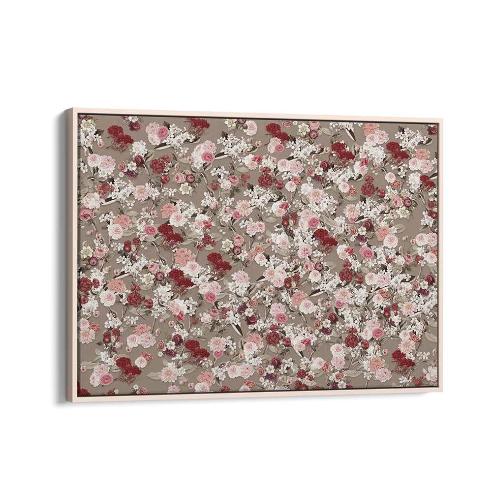 VINTAGE FLOWER ROMANCE, FLORAL FLOWER PAINTINGS showcase enchanting floral scenes for a charming home transformation.