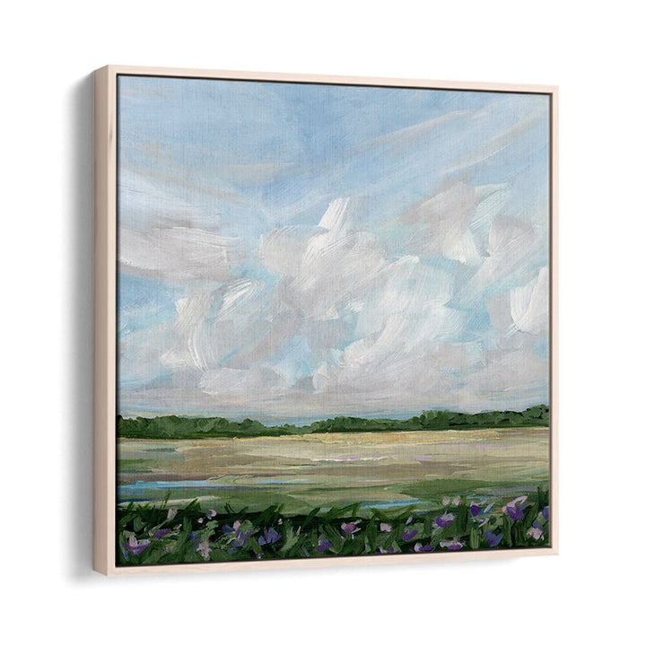 Breathe in the essence of nature with WIND & WILDFLOWERS landscape painting, a perfect outdoor décor from Oakwood.