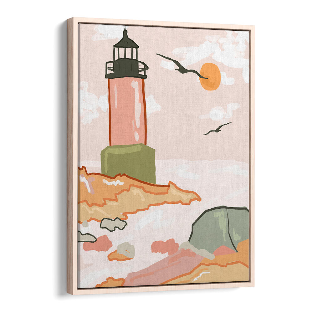 WHERE THE SKY MEETS THE SEA , LANDSCAPE PAINTINGS