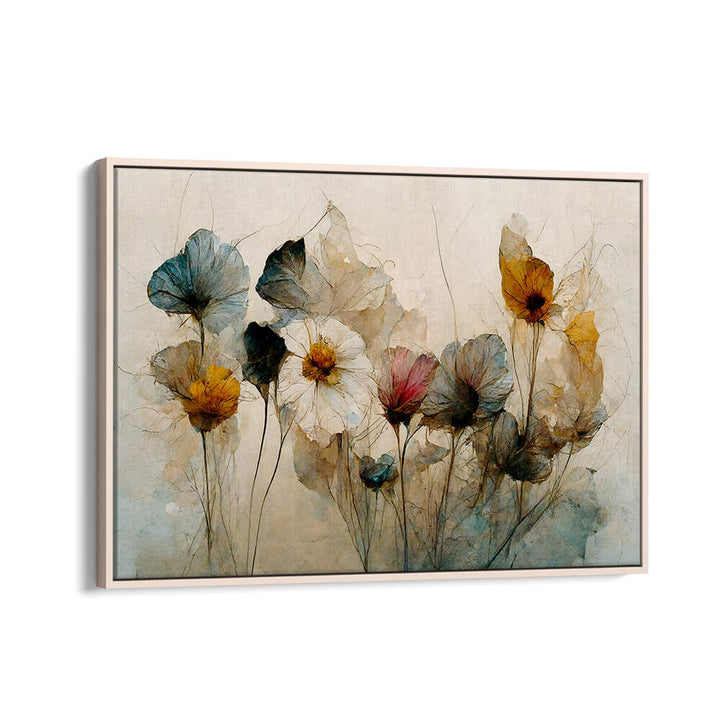 WHISPERING BLOOMS V , FLORAL FLOWER PAINTINGS