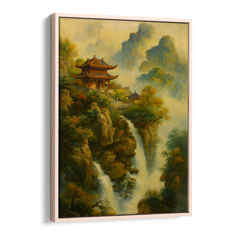 WHISPERS OF THE SACRED PEAK , EXPRESSIONISM PAINTINGS