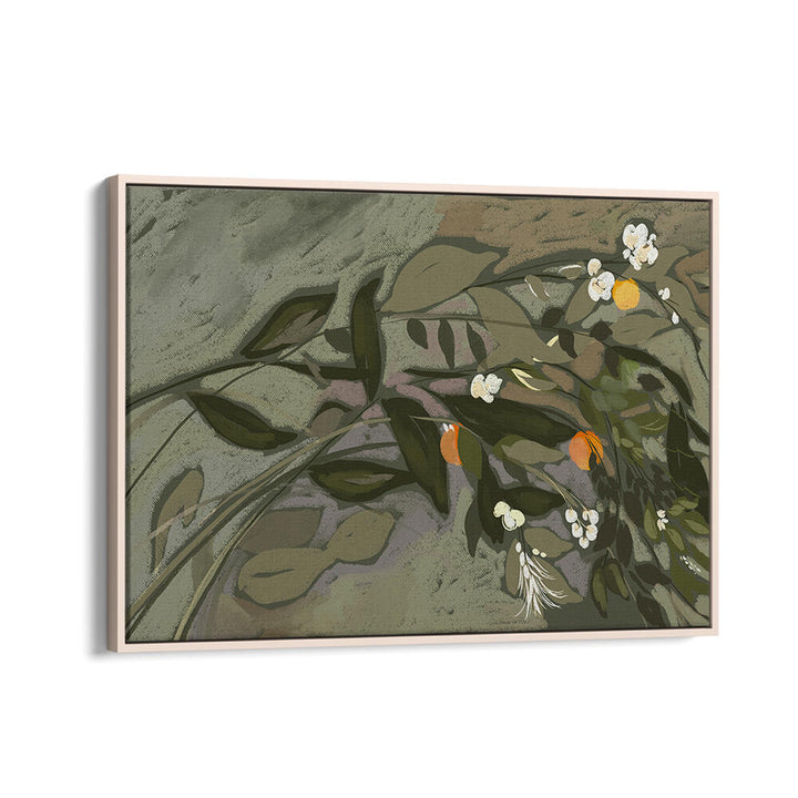 WHISPERS OF LEAVES , FLORAL FLOWER PAINTINGS