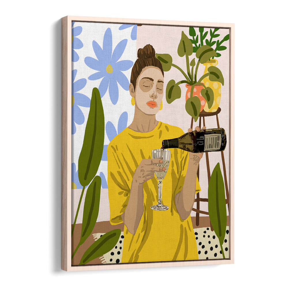 WOMAN IN A YELLOW