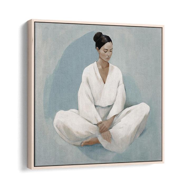 WOMAN IN MEDITATION , HEALTH & WELNESS