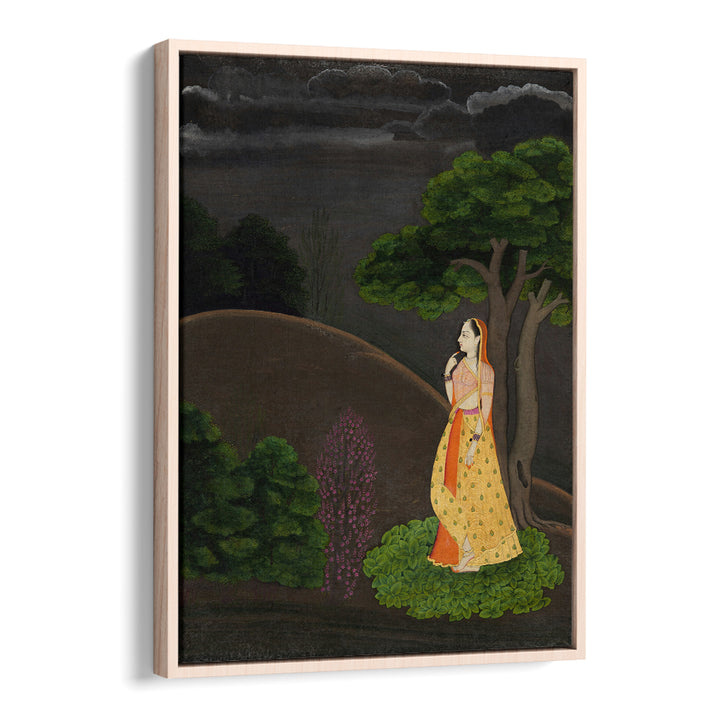 ABHISĀRIKĀ , INDIAN ART PAINTINGS