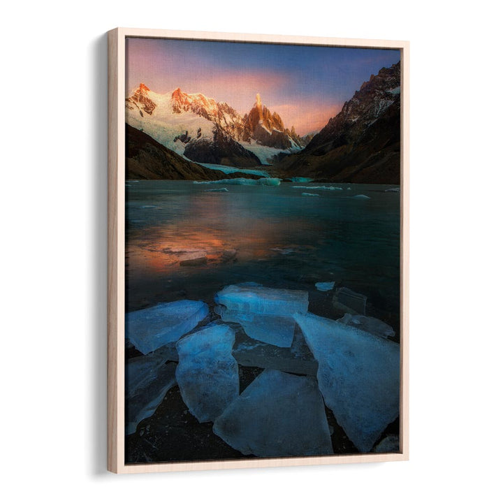 A FROZEN MORNING - LAGUNA TORRE BY YAN ZHANG , LANDSCAPE PHOTO PRINTS