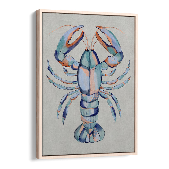 WATERCOLOR BLUE LOBSTER