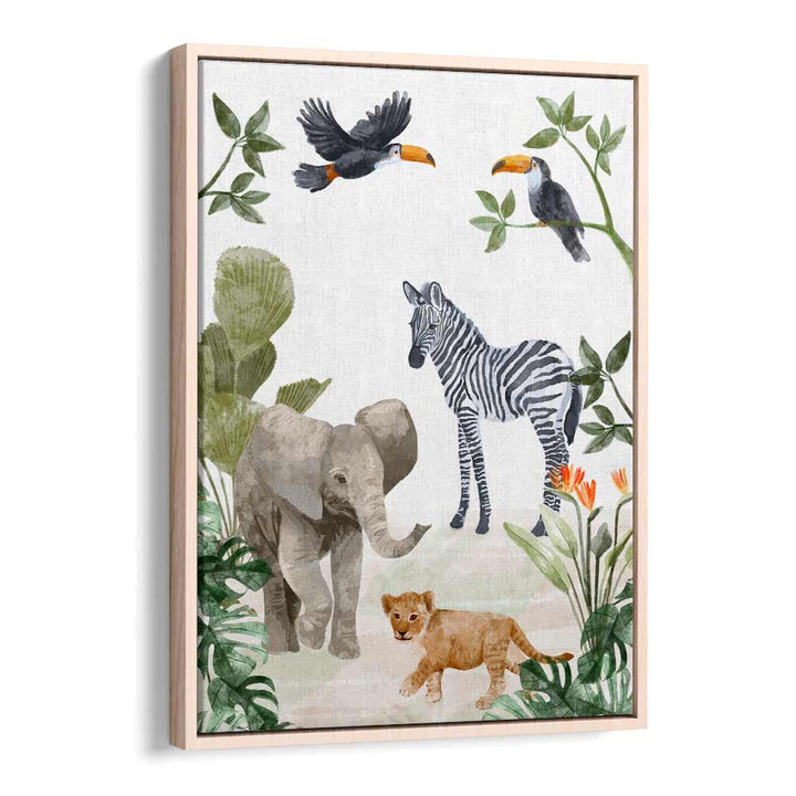 JUNGLE BABIES BY GOED BLAUW, KIDS ART PRINTS