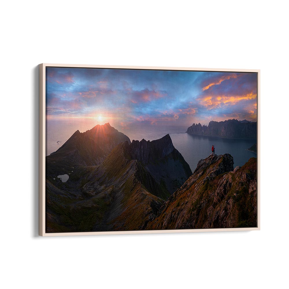 Breathtaking landscape featuring sunset views, perfect for LOVERS AT THE ENDS OF THE EARTH, PHOTOGRAPHY PRINTS.
