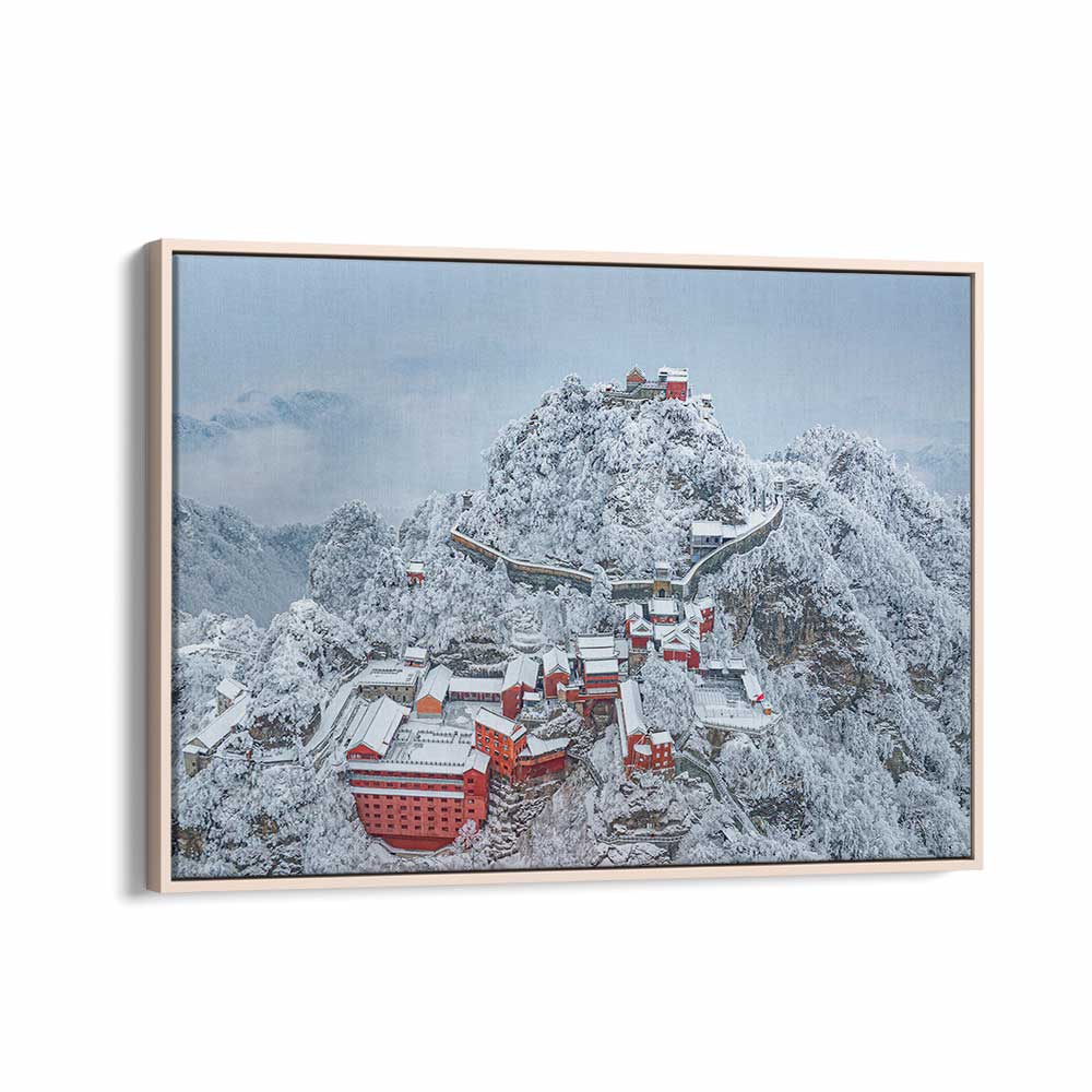 WUDANG MOUNTAIN AFTER SNOW BY SIMOON , LANDSCAPE PHOTO PRINTS