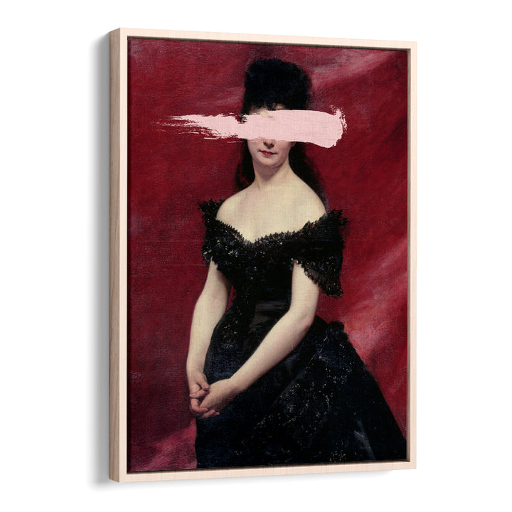 BLACK DRESS III , ALTERED ART PRINTS