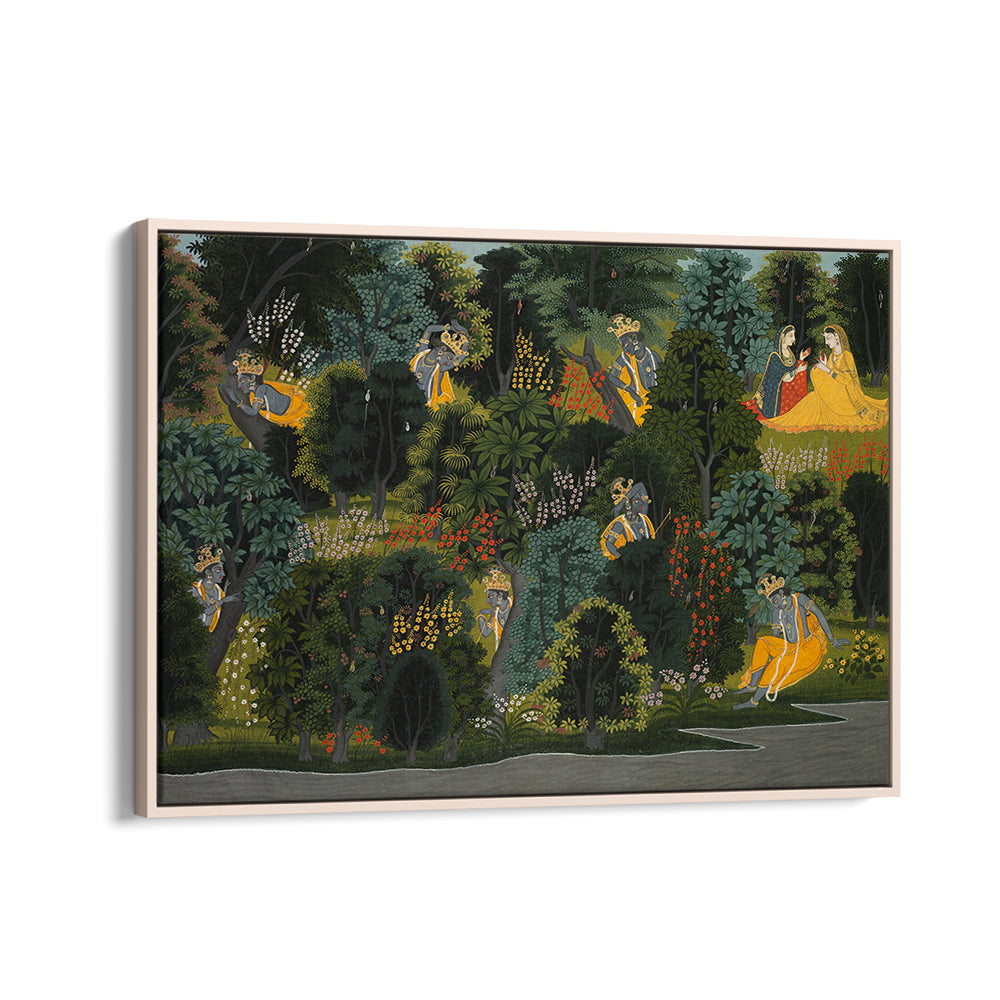 RĀSA , INDIAN ART PAINTINGS