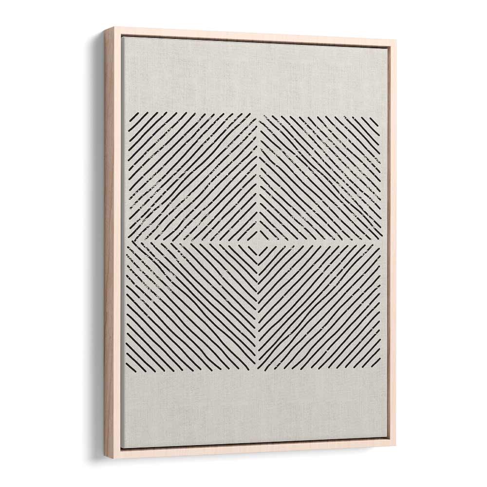 GEOMETRIC MINIMAL SET I BY JAY STANLEY, ABSTRACT ART PRINTS