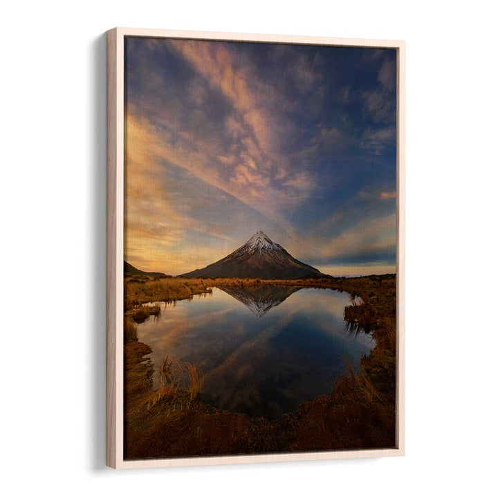 MOUNT TARANAKI WINTER SUNRISE BY YAN ZHANG , LANDSCAPE PHOTO PRINTS