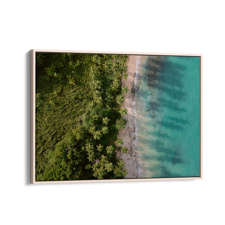 GREEN BEACH FROM ABOVE II BY RAISA ZWART , LANDSCAPE PHOTO PRINTS