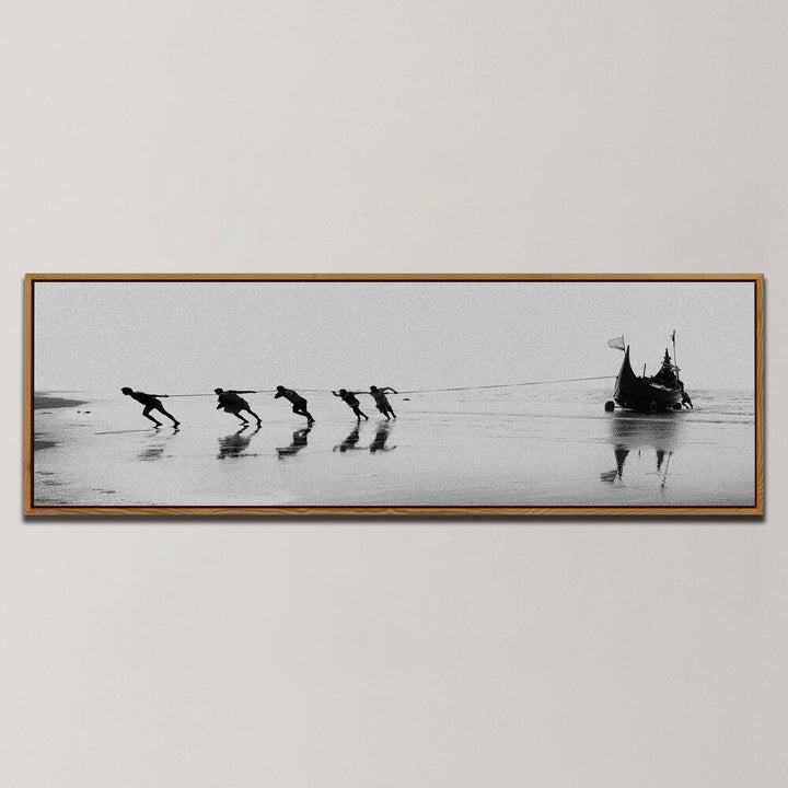 FISHERMEN , PANORAMIC ART