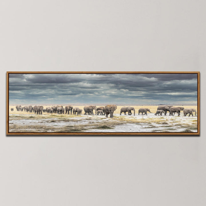 THE MARCH FOR SURVIVAL , PANORAMIC ART