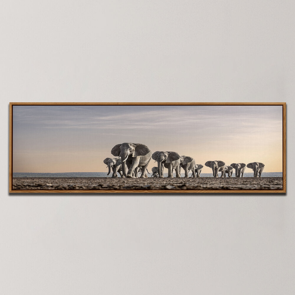 THE CONVOY , PANORAMIC ART