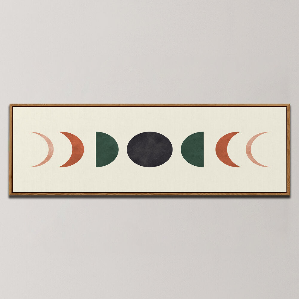 MOON PHASES , PANORAMIC ART