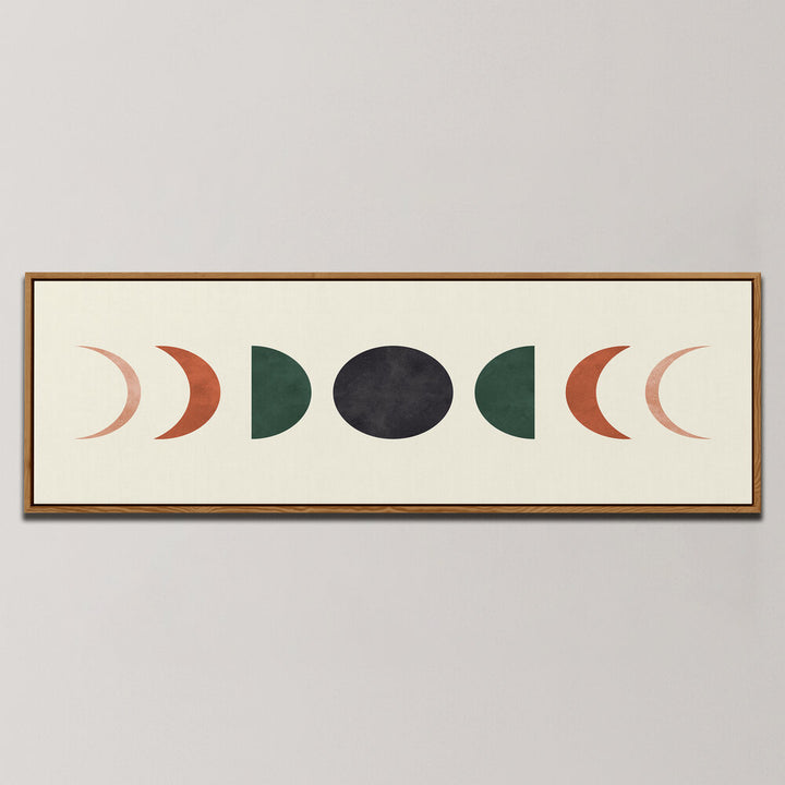 MOON PHASES , PANORAMIC ART