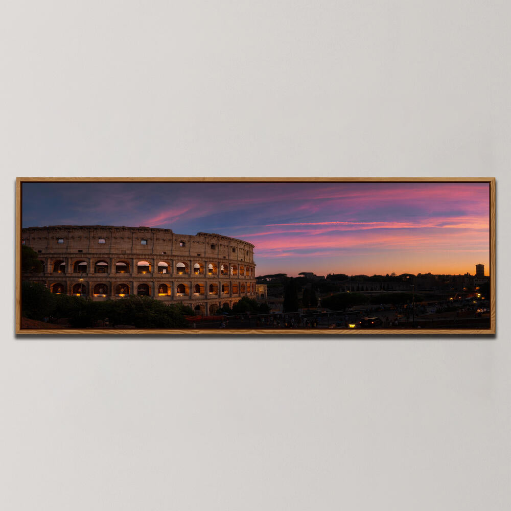 COLOSSEO DI ROMA , PANORAMIC ART