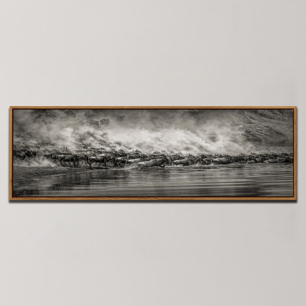 THE RIVER CROSSING , PANORAMIC ART