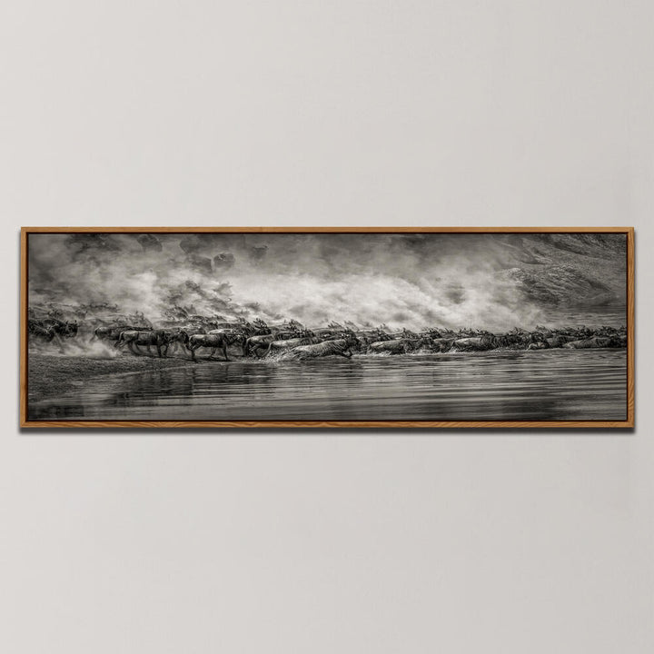 THE RIVER CROSSING , PANORAMIC ART
