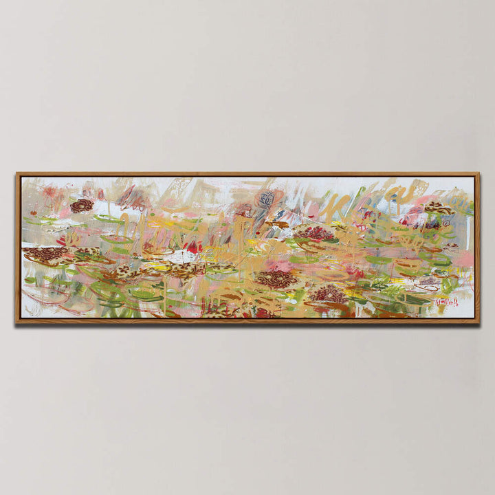 WHIMSICAL GARDEN , PANORAMIC ART