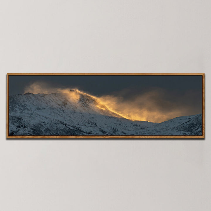 BLOWING SNOW , PANORAMIC ART