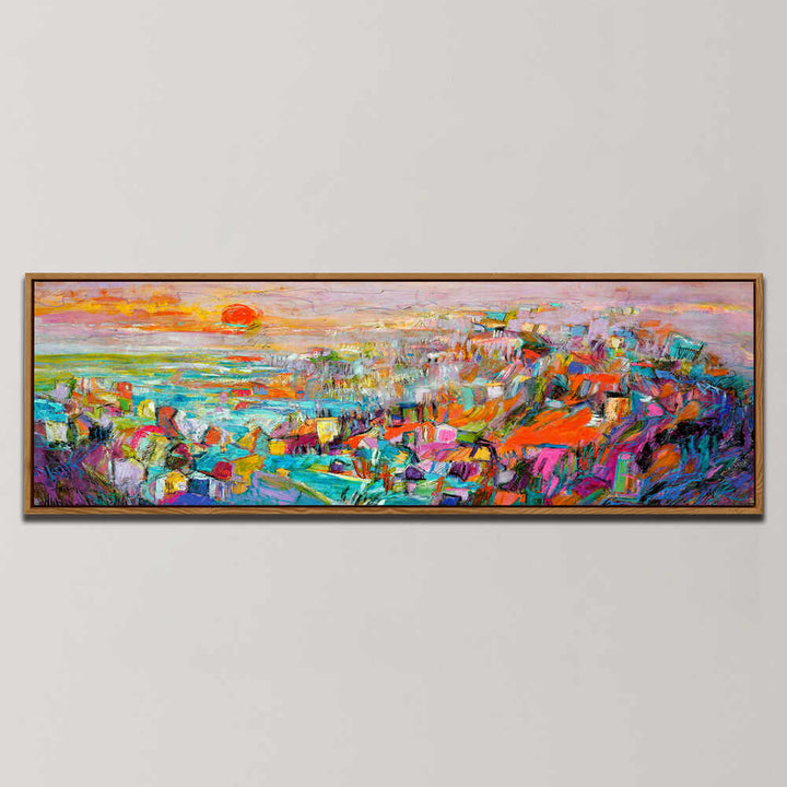 ISLAND IN THE SETTING SUN