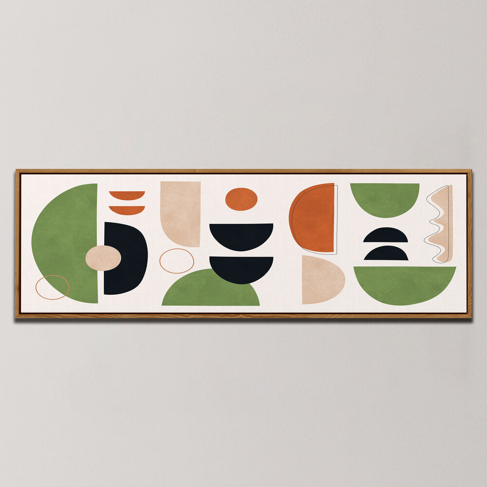 GEOMETRIC MODERN ART III , PANORAMIC ART