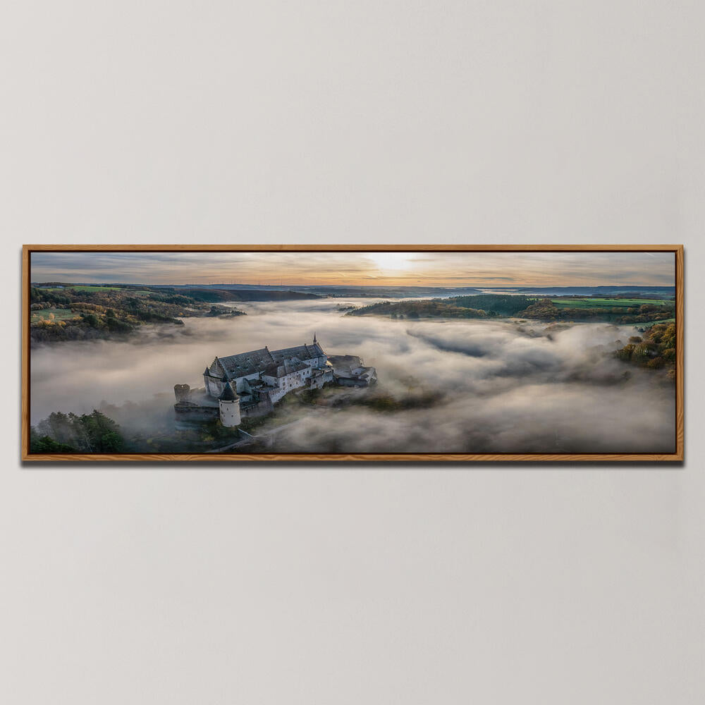 CHÂTEAU DE VIANDEN , PANORAMIC ART