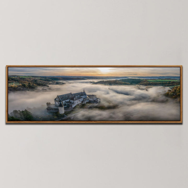 CHÂTEAU DE VIANDEN , PANORAMIC ART