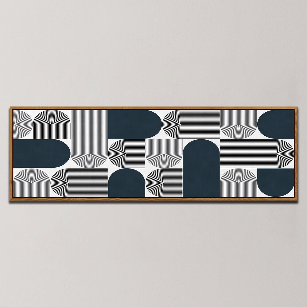 BOLD LINES AND CURVES , PANORAMIC ART