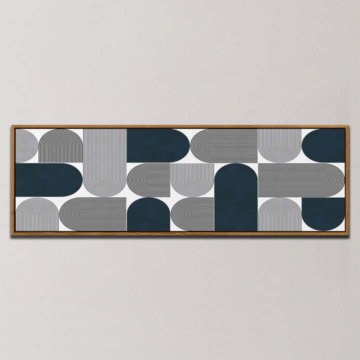 BOLD LINES AND CURVES , PANORAMIC ART