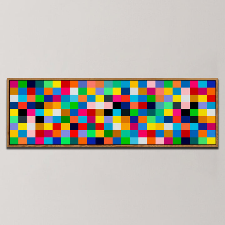 GEOMETRIC MODERN ART II , PANORAMIC ART