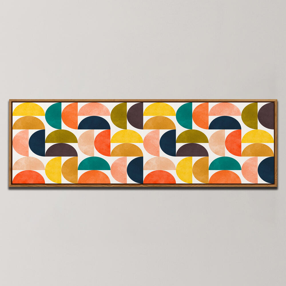 EXPRESSIVE MODERN ART IX , PANORAMIC ART