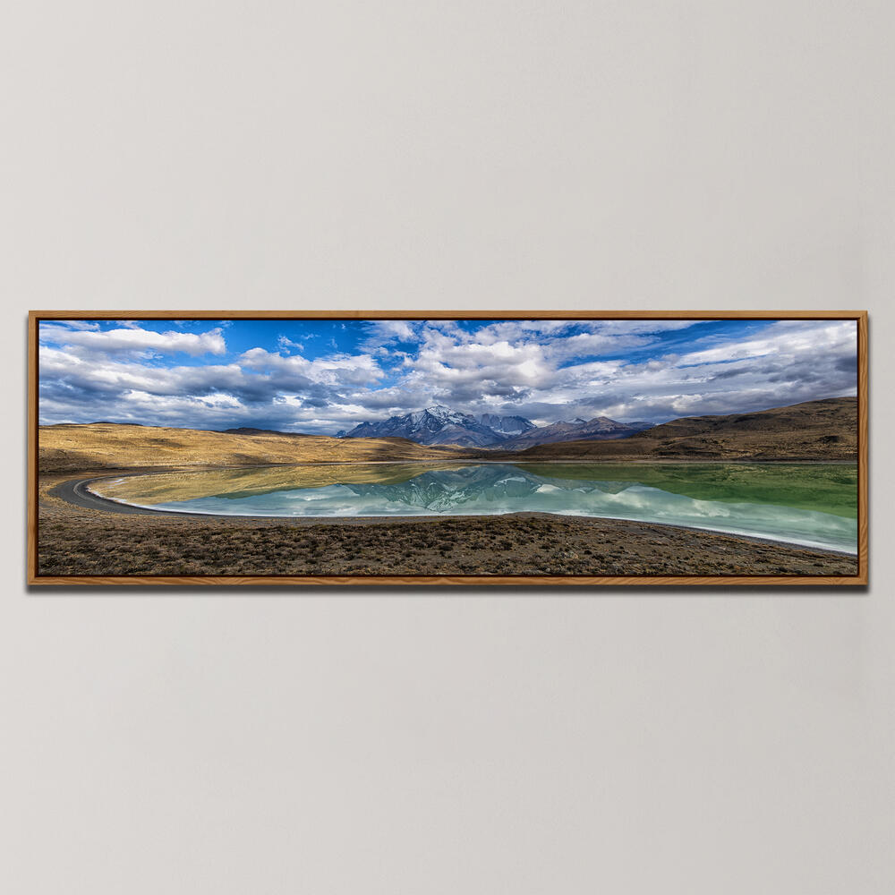 CRADLE OF REFLECTION , PANORAMIC ART