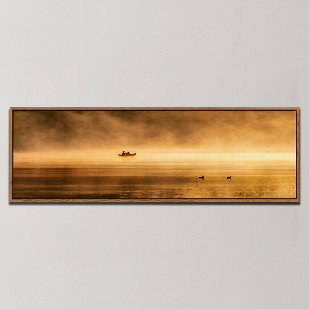 FISHING FOR GLORY , PANORAMIC ART