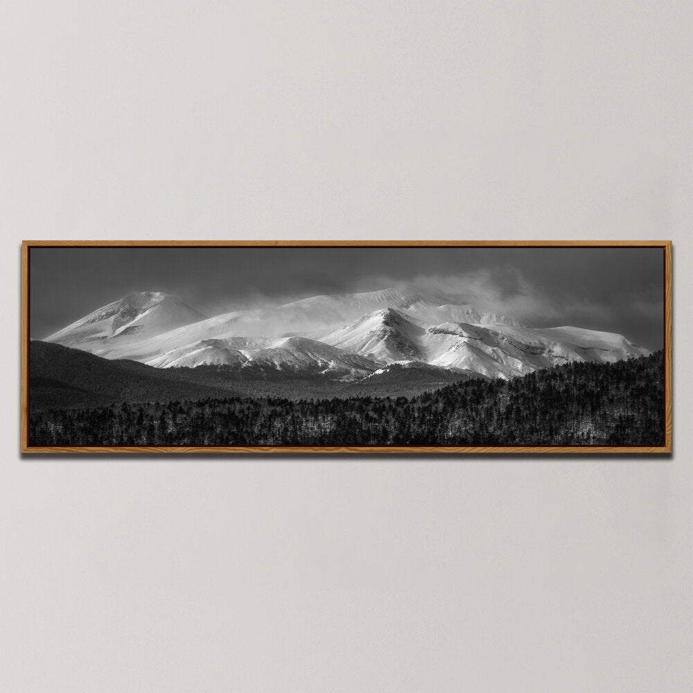 MT AKAN - HOKKAIDO WINTER WONDERLAND , PANORAMIC ART