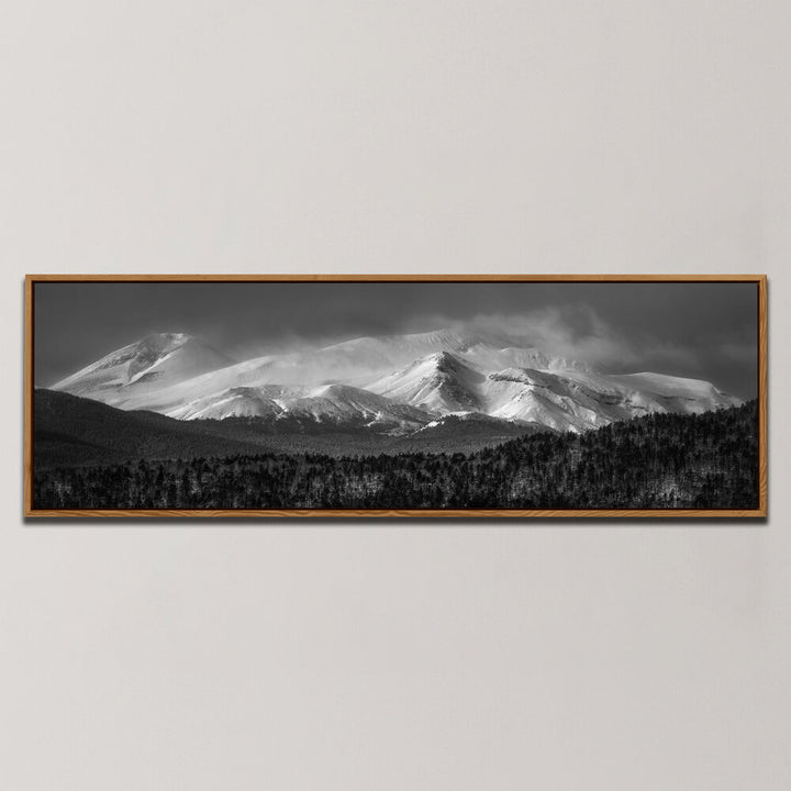 MT AKAN - HOKKAIDO WINTER WONDERLAND , PANORAMIC ART