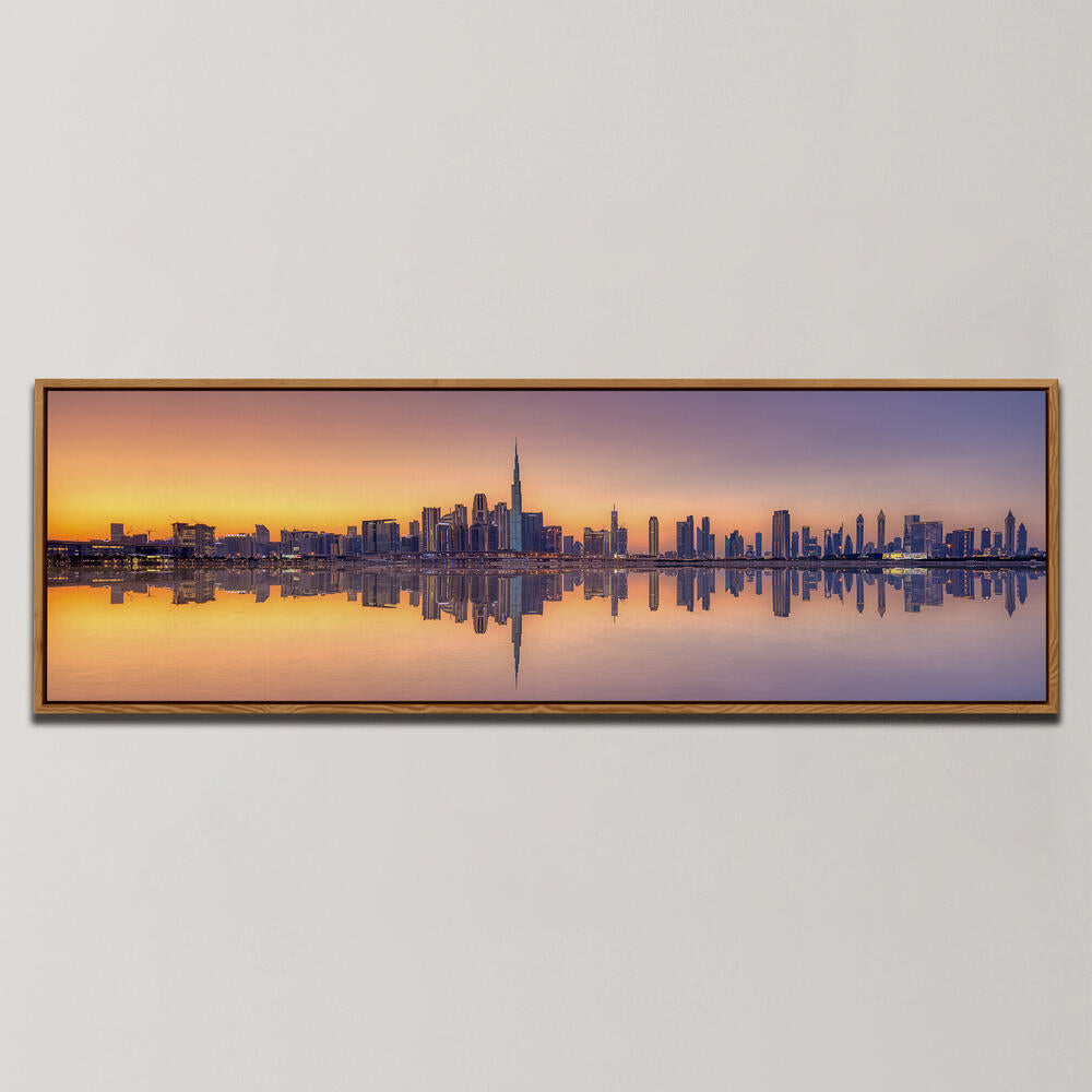 SKYLINE DUBAI , PANORAMIC ART