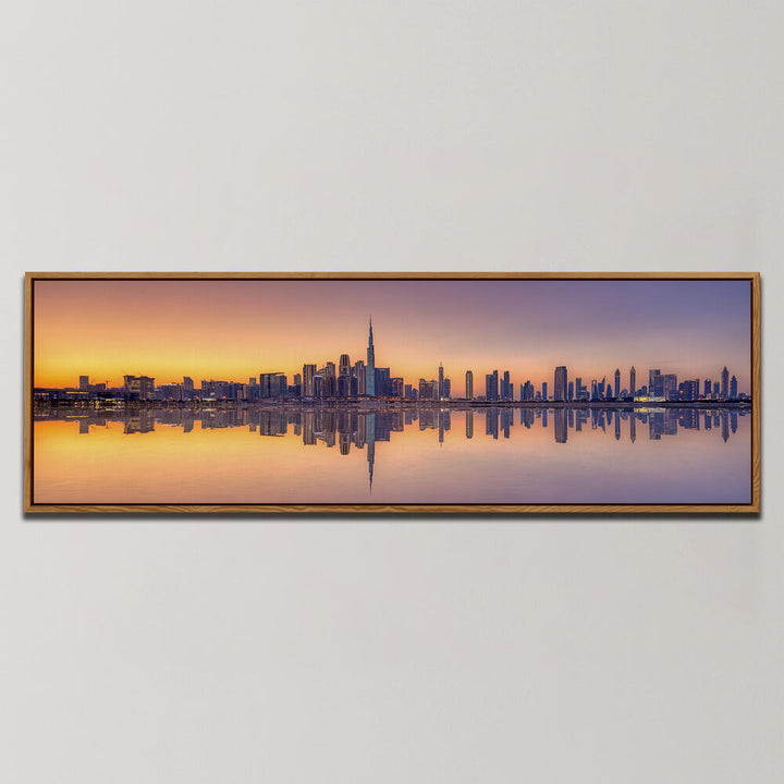SKYLINE DUBAI , PANORAMIC ART