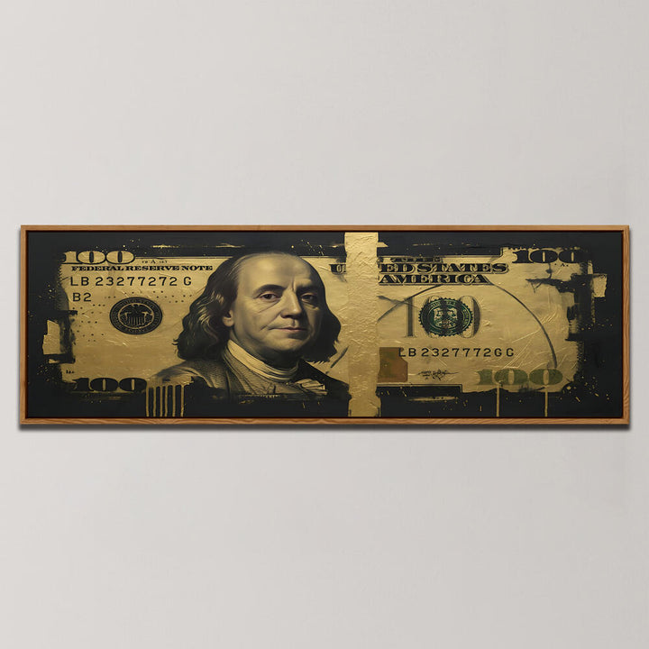 GOLDEN FRANKLIN , PANORAMIC ART