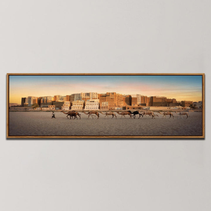 SHIBAM HADRAMAUT , PANORAMIC ART