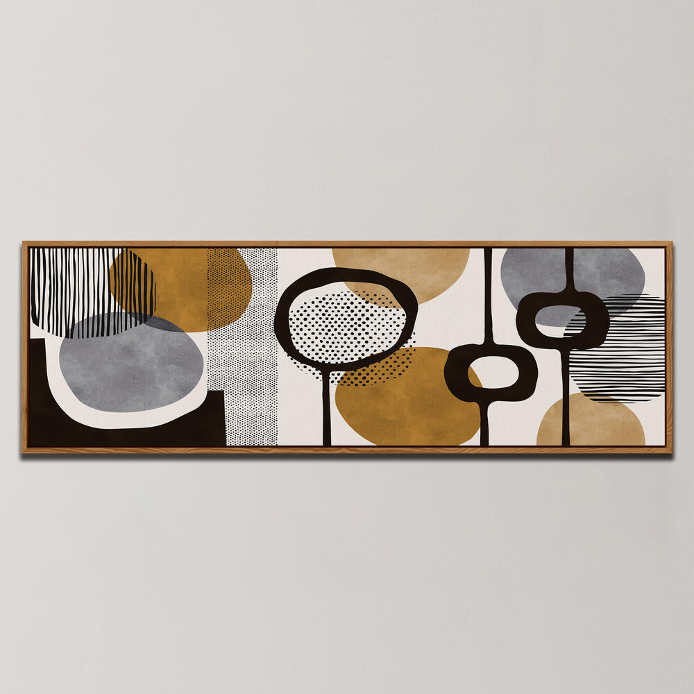 EXPRESSIVE MODERN ART VIII , PANORAMIC ART